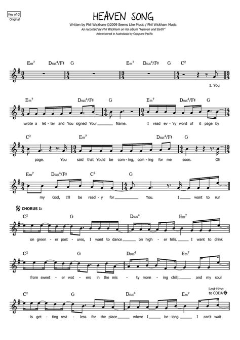 heaven song phil wickham chords|Phil Wickham – Heaven Song chords .